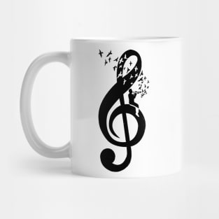 Treble Clef - trumpet Mug